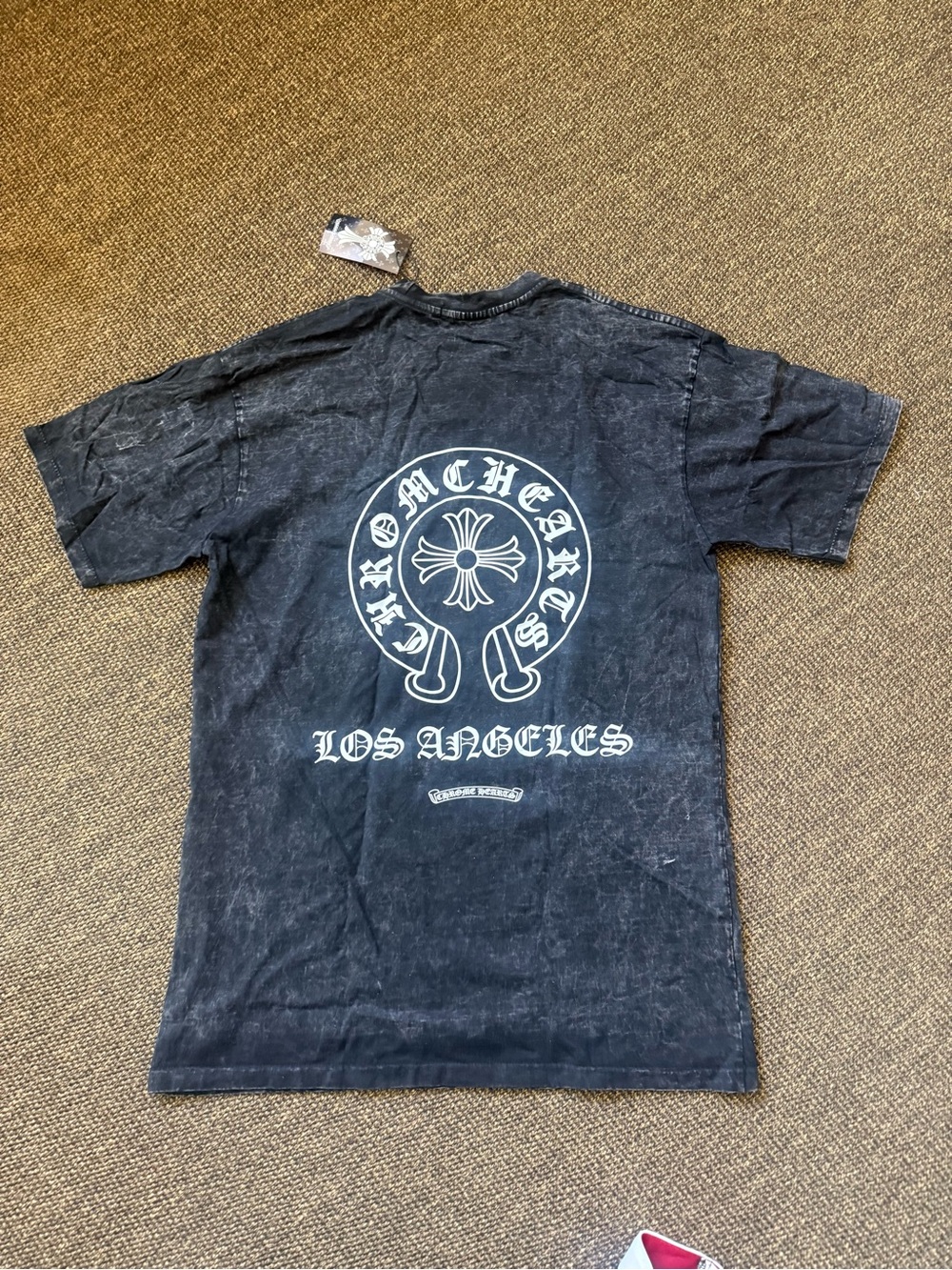 Chrome Hearts Black Graphic Back-Print Tee
